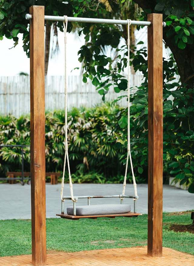 Производство мягких подвесных качелей