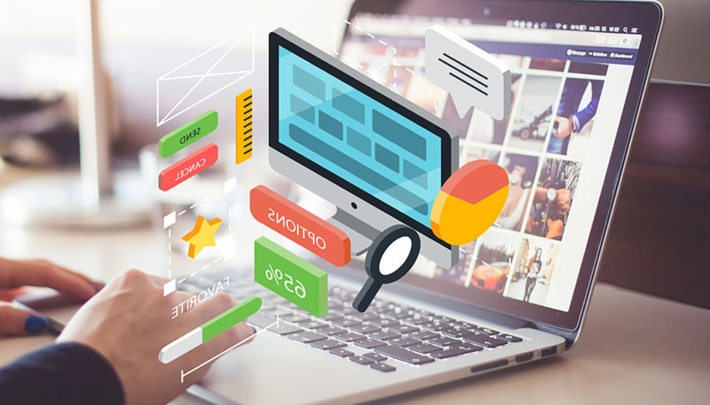 Работы при создании сайта