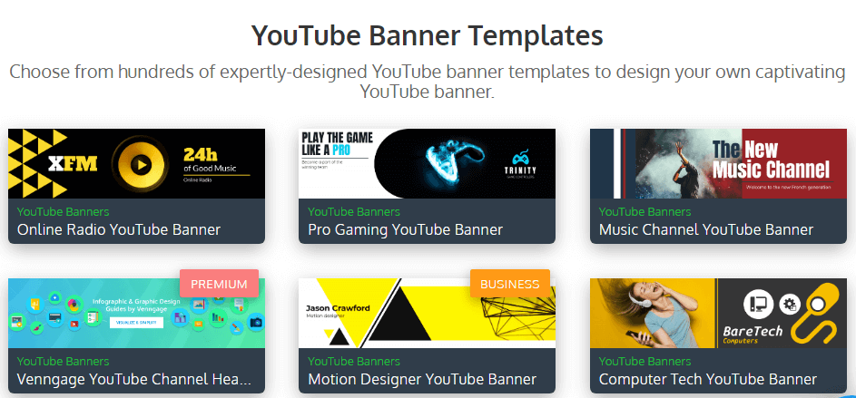 оформление youtube канала