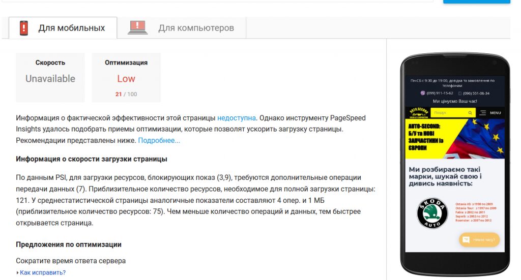 PageSpeed ​​Insights
